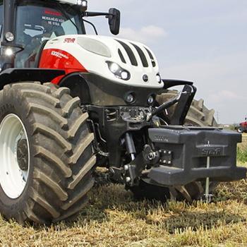 Actuators in tractors