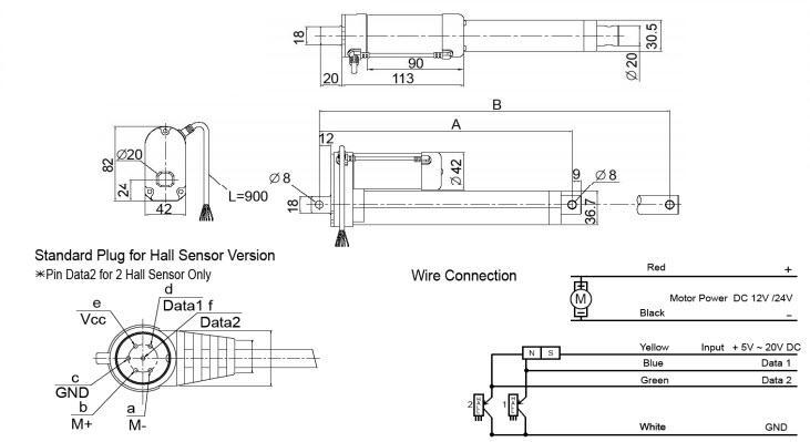 hall effect vmd3 actuator technical data