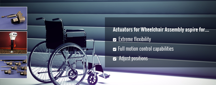 Actuators for Wheelchairs