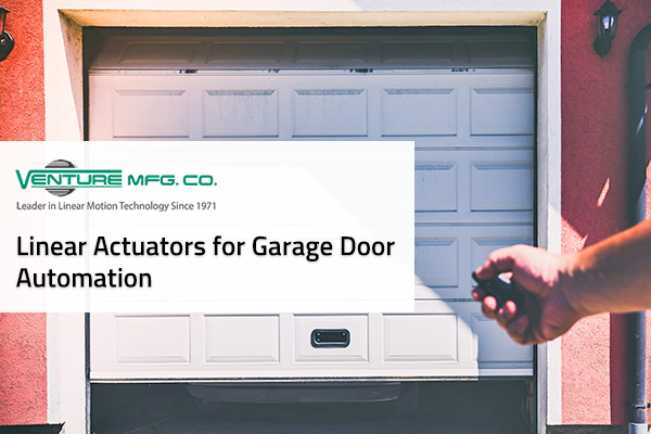 actuators for garage door automation