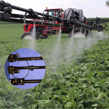 actuators for pesticide sprading