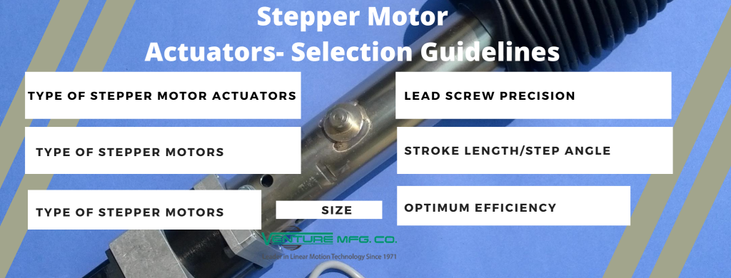 Stepper Motor Actuators